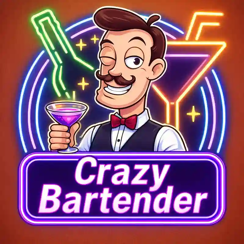 Crazy Bartender online slot game interface